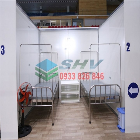 VÁCH NGĂN DÙNG LÀM PHÒNG CÁCH LY COVID