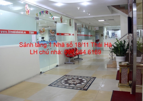 Chủ nhà cho thuê 45m2 văn phòng tại phố Thái Hà. Giá rẻ - Dịch vụ chuyên nghiệp.