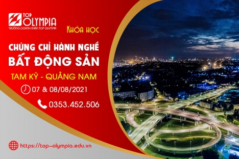 Khai giảng khóa học BĐS tại Tam Kì