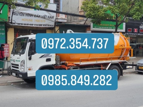 Thông tắc, Hút bể phốt tại Hà Nội