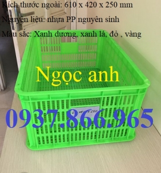 Sóng nhựa rỗng HS 014, khay nhựa hở, sọt nhựa công nghiệp