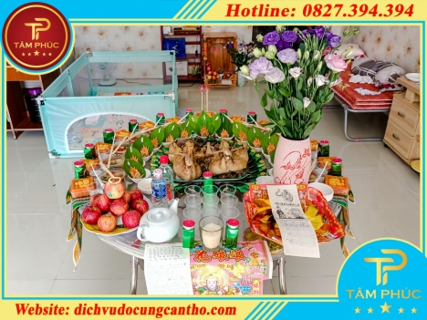 Ý nghĩa của mâm đồ bốc thôi nôi cho bé
