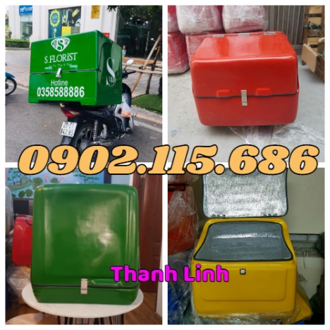   Thùng chở hàng, thùng chở hàng Tiki, thùng ship hàng đồ ăn, thùng giao hàng Lazada, thùng chở hàng