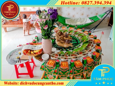 Ý nghĩa của mâm đồ bốc thôi nôi cho bé
