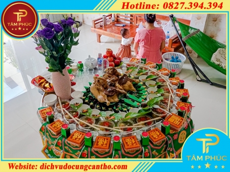 Ý nghĩa của mâm đồ bốc thôi nôi cho bé
