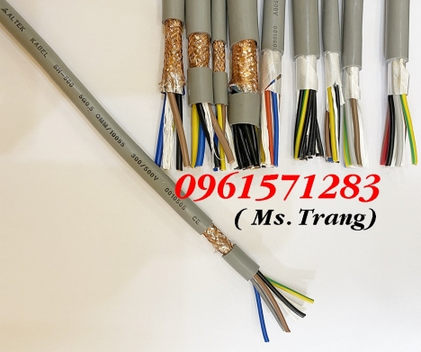 Cáp điều khiển 4 lõi tiết diện từ 0.5 đến 1.5