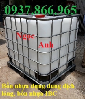 Tank nhựa màu trắng đựng nước, tank nhựa dung dung dịch lỏng, tank nhựa