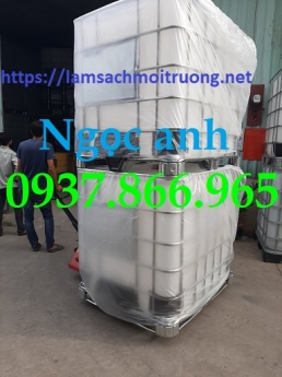Tank nhựa màu trắng đựng nước, tank nhựa dung dung dịch lỏng, tank nhựa