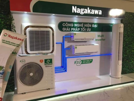 Đại lý Phân phối sỉ Máy lạnh âm trần Nagakawa và lắp đặt rẻ