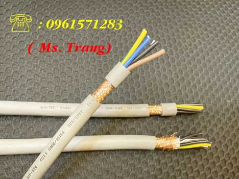 Cáp điều khiển 4 lõi tiết diện từ 0.5 đến 1.5