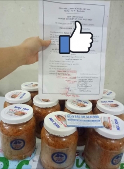 Bán ruốc tôm thịt Quảng Ninh