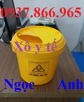 Xô y tế tại hà nội, xô đựng rac thải y tế tại miền bắc, bán xô y tế