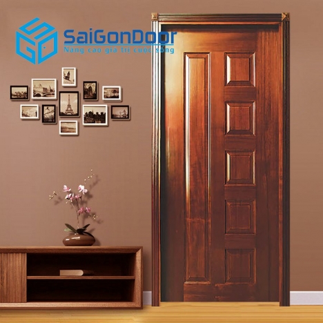 CỬA GỖ CÔNG NGHIỆP HDF VENEER