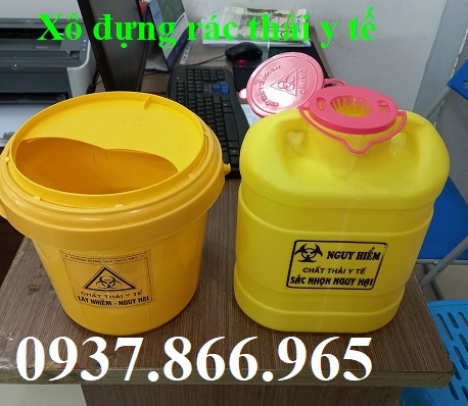 Xô y tế tại hà nội, xô đựng rac thải y tế tại miền bắc, bán xô y tế