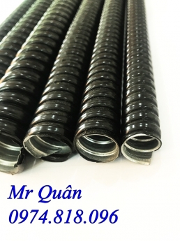 Ống ruột gà lõi thép đàn hồi bọc nhựa pvc