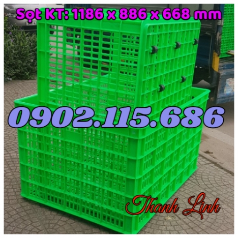 Sóng nhựa bánh xe, sọt 26 bánh xe, sọt nhựa công nghiệp, sọt đựng hàng hóa cồng kềnh, sọt đựng hàng