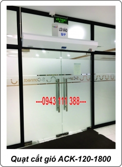 Quạt cắt gió, quạt chắn gió Bắc Ninh, air curtain Bắc Ninh