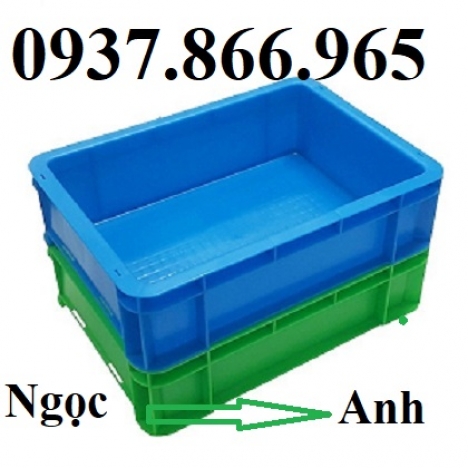 Thùng nhựa đặc, khay nhựa, khay nhựa công nghiệp, thùng nhựa b11