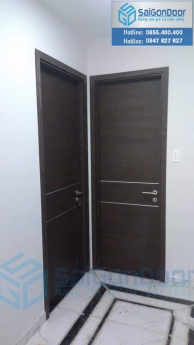 Cung cấp và lắp đặt cửa gỗ MDF melamine cao cấp cho phòng ngủ