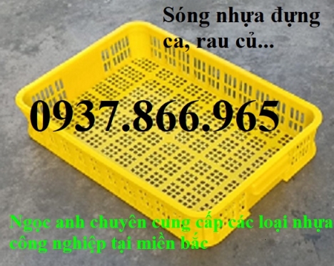 Địa chỉ cung cấp sóng cá tại hải phòng, sọt nhựa rỗng