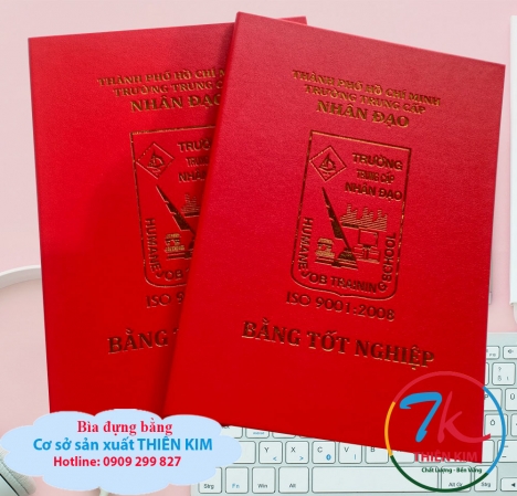 Xưởng làm vỏ bọc bằng tốt nghiệp, làm bìa đựng chứng nhận, bìa da kẹp chứng chỉ, làm bìa kẹp bằng,