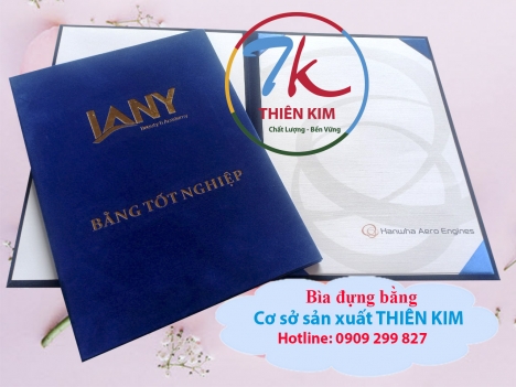 Xưởng làm vỏ bọc bằng tốt nghiệp, làm bìa đựng chứng nhận, bìa da kẹp chứng chỉ, làm bìa kẹp bằng,