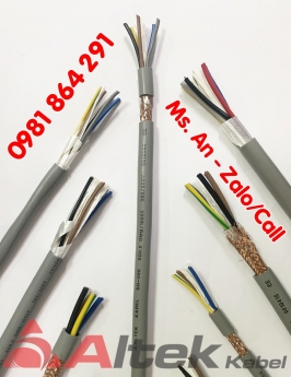 Cáp điều khiển 5 lõi 5x0.5/ 5x0.75/ 5x1.0/ 5x1.5mm2 giá rẻ