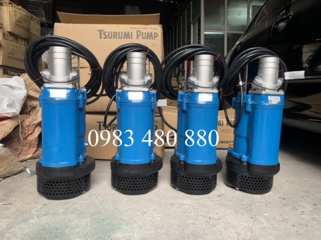 Call/Zalo: 0983.480.880 *Bán bơm nước thải hố móng Tsurumi KTZ 35.5; KTZ 411*