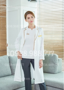Mẫu áo blouse bác sĩ  thiết kế bền đẹp, giá cạnh tranh nhất thị trường