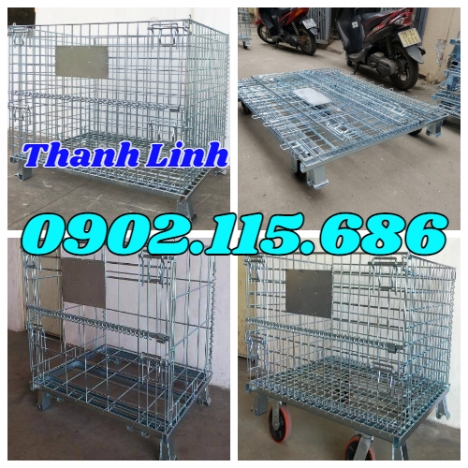 Lồng trữ hàng,  lồng sắt trữ hàng, lồng thép trữ hàng,  lồng trữ hàng có bánh xe, lồng trữ hàng chất