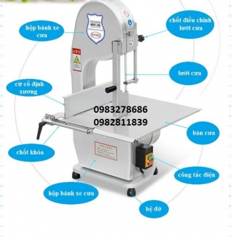Máy cưa xương thịt đông lạnh công nghiệp JG 250 0982811839