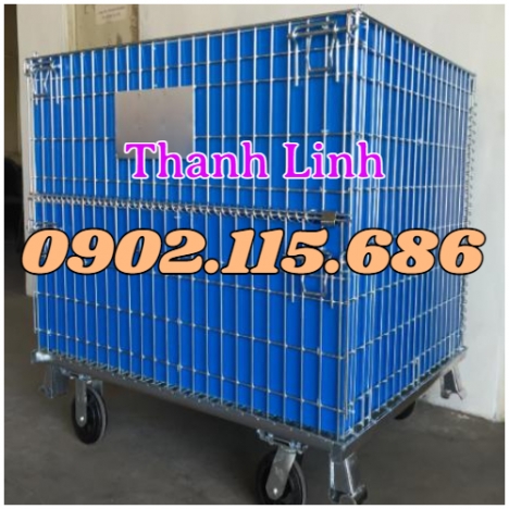 Lồng trữ hàng,  lồng sắt trữ hàng, lồng thép trữ hàng,  lồng trữ hàng có bánh xe, lồng trữ hàng chất