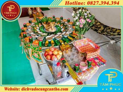 Đặt mâm cúng căn, cúng đốt trọn gói cho bé tại Cần Thơ