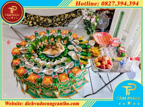 Đặt mâm cúng căn, cúng đốt trọn gói cho bé tại Cần Thơ