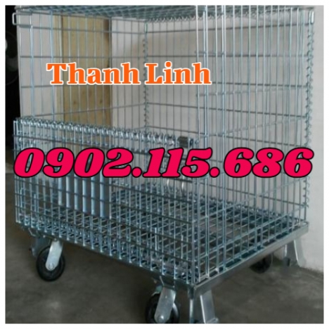 Lồng trữ hàng,  lồng sắt trữ hàng, lồng thép trữ hàng,  lồng trữ hàng có bánh xe, lồng trữ hàng chất