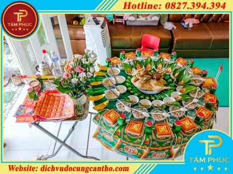 Đặt mâm cúng căn, cúng đốt trọn gói cho bé tại Cần Thơ