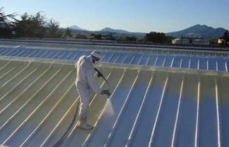 Thi công sơn chống nóng mái tôn tại an giang