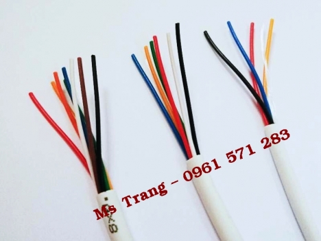 Cáp báo cháy 4x0.22, 6x0.22, 8x0.22 giá rẻ