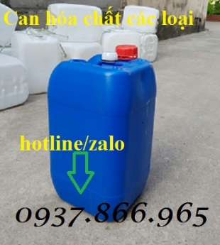 Can hóa chất tại hà nội, can nhựa đựng dung dịch lỏng,sản xuất can nhựa theo yêu cầu