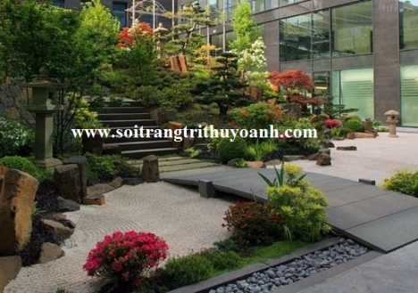 Sỏi trang trí ngoại thất