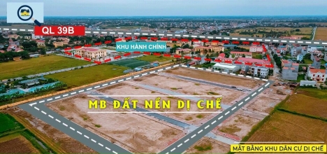 BĐS TUẤN LINH mở bán KDC DỊ CHẾ TIÊN LỮ HƯNG YÊN