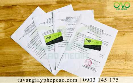 Xin giấy chứng nhận lưu hành tự do cho bánh trung thu trà xanh nhanh chóng nhất