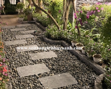 Sỏi trang trí ngoại thất