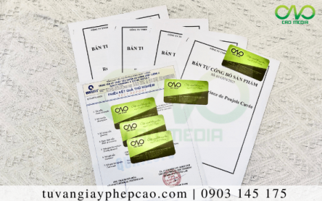 Đăng ký tự công bố chất lượng sủi cảo  