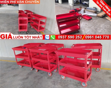 Kệ, xe đẩy đựng đồ nghề sửa chữa giá rẻ tại HCM