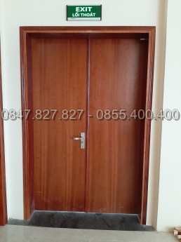 Cửa gỗ chống cháy Saigondoor