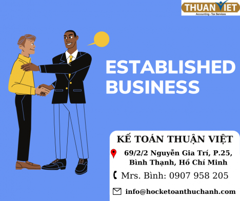 DỊCH VỤ THÀNH LẬP CÔNG TY