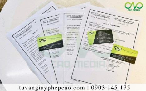 Điều kiện để dừa sấy xin giấy chứng nhận y tế