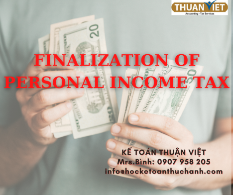 DỊCH VỤ QUYẾT TOÁN THUẾ THU NHẬP CÁ NHÂN