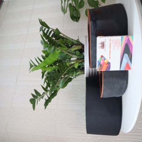 Túi vải nỉ trồng cây